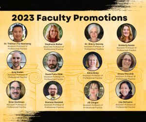 Faculty Promotions