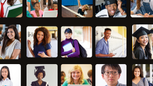 A collage of students in various school activities.